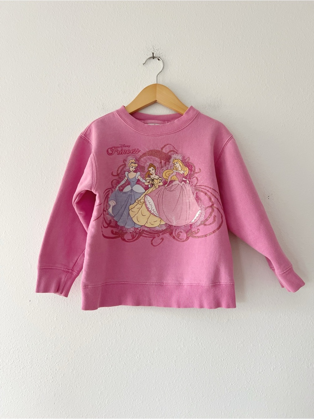 VINTAGE | 90s/Y2K Disney Princess Heavy Crewneck Sweatshirt | 5/6